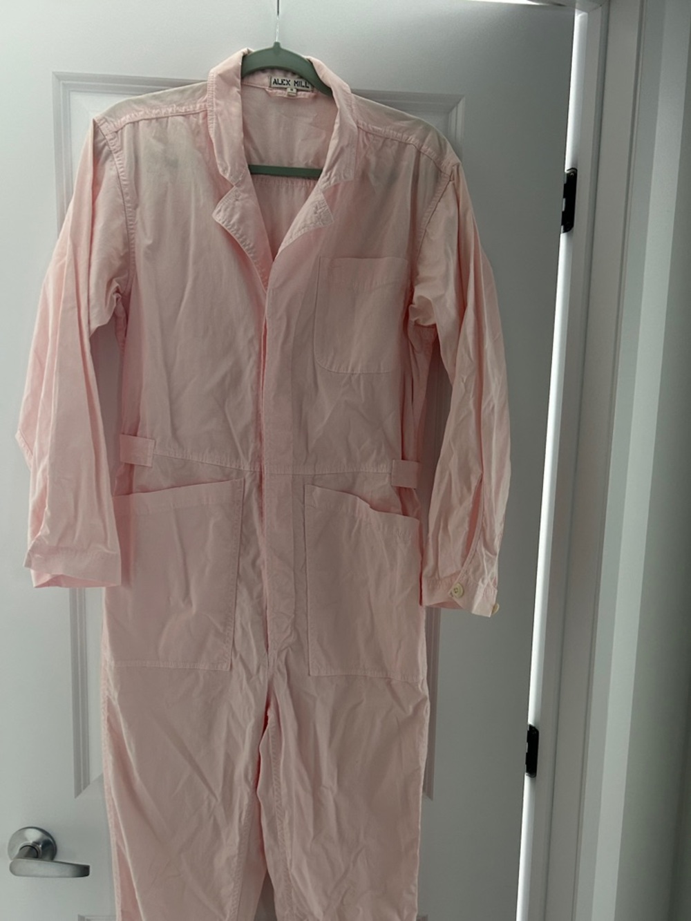 Alex Mill Pale Pink One-Piece Jumpsuit